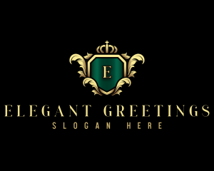 Regal Elegant Crown logo design