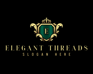 Regal Elegant Crown logo design