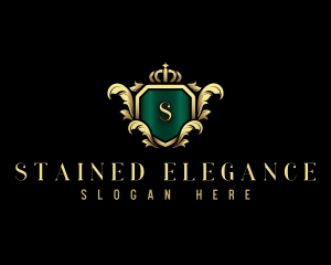 Regal Elegant Crown logo design