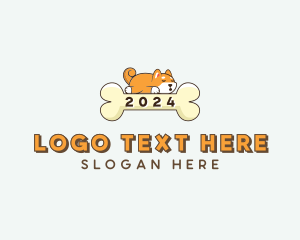 Dog Bone - Dog Bone Pet logo design