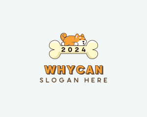 Dog Bone Pet Logo