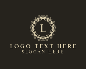 Luxury Floral Boutique logo design