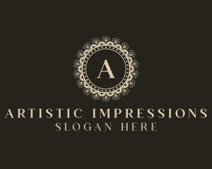 Luxury Floral Boutique logo design