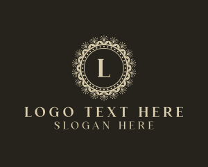 Luxury Floral Boutique Logo