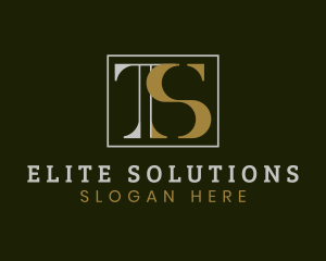 Executive - Modern Elegant Company Letter TS logo design