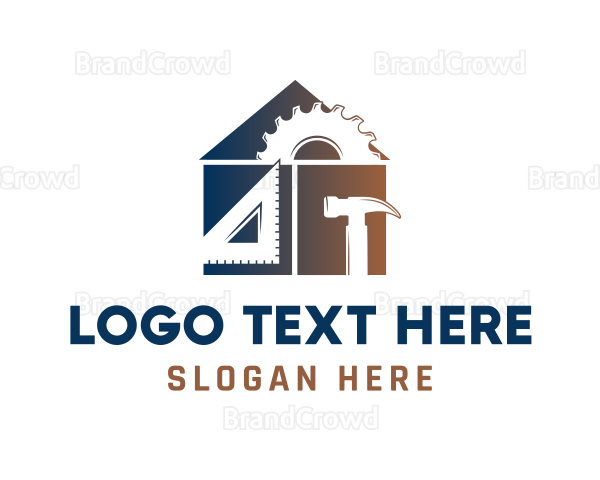 Gradient Carpenter Tools Logo