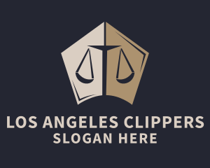 Judicial - Justice Legal Scale logo design