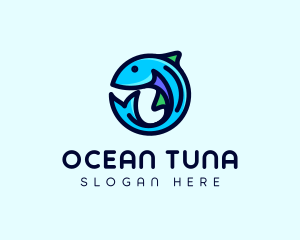Tuna - Fish Aquarium Fishery logo design