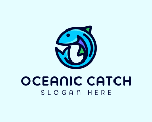 Fish - Fish Aquarium Fishery logo design