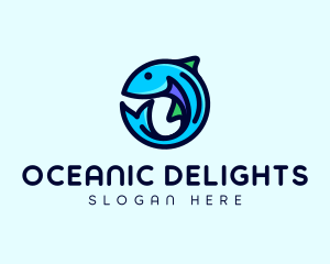 Fish - Fish Aquarium Fishery logo design