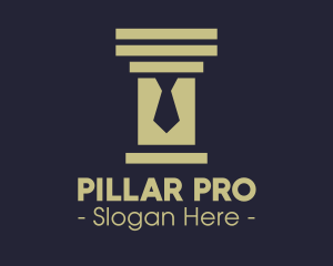 Employee Pillar Concrete logo design