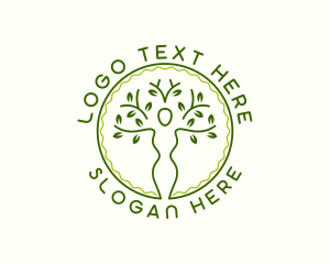 Spa - Tree Planting Forestry logo design