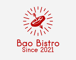 Red Steak Bistro  logo design