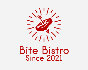 Red Steak Bistro  logo design