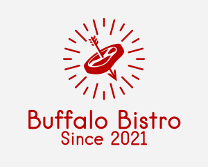 Red Steak Bistro  logo design