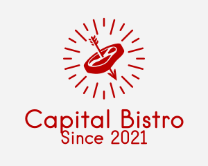 Red Steak Bistro  logo design