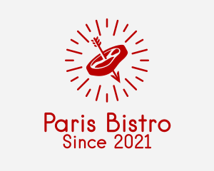 Red Steak Bistro  logo design