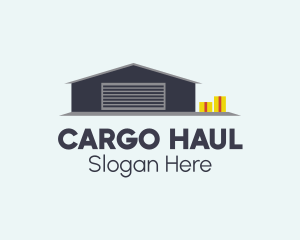 Gray Storage Warehouse logo design