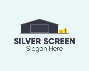 Stockroom - Gray Storage Warehouse logo design
