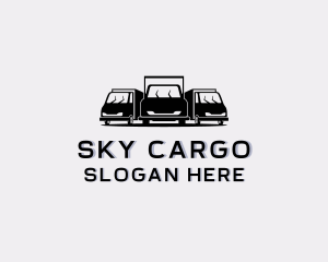 Cargo Trucking Transportation logo design