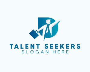 Recruitment - Human Employee Recruitment logo design