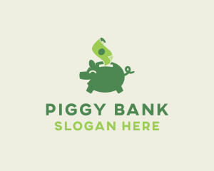 Money Piggy Savings logo design