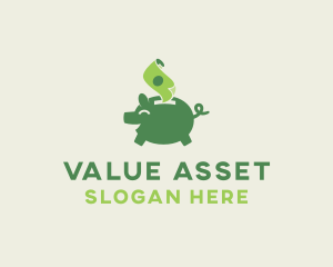 Money Piggy Savings logo design