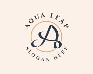 Classic Fashion Letter A logo design