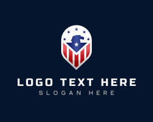 Wings - American Eagle Politics logo design