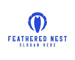  Eye Feather Wildlife logo design