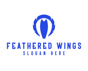  Eye Feather Wildlife logo design