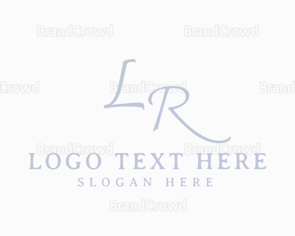 Elegant Minimalist Typography Logo