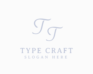 Typography - Elegant Minimalist Typography logo design