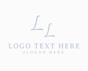 Elegant - Elegant Minimalist Typography logo design