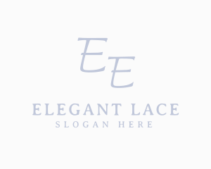 Elegant Minimalist Typography logo design