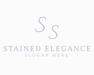 Elegant Minimalist Typography logo design