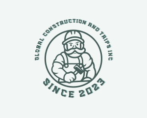 Hardhat - Carpenter Handyman Workshop logo design