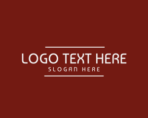 Clothing Line - Simple Classy Business logo design