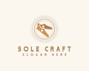 Shoemaker - Footwear Cobbler Shoe logo design