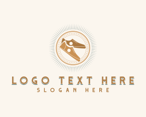 Oxfords - Footwear Cobbler Shoe logo design