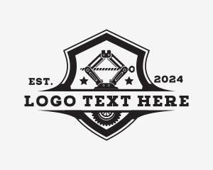 Industrial Tool - Car Jack Tool logo design