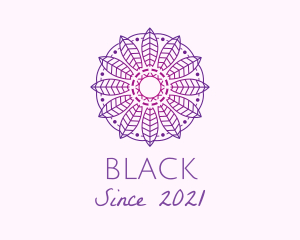 Flower - Intricate Gradient Mandala logo design