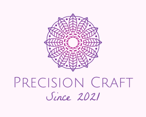 Intricate - Intricate Gradient Mandala logo design