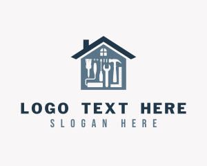 Carpenter - Home Builder Contractor logo design