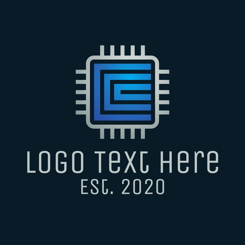 Tech Software Processor Logo | BrandCrowd Logo Maker