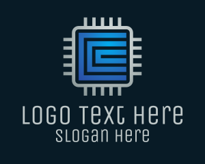 Tech Software Processor Logo