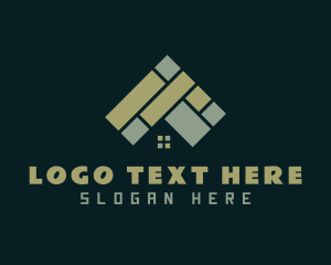 Tiles - Green House Tiling logo design