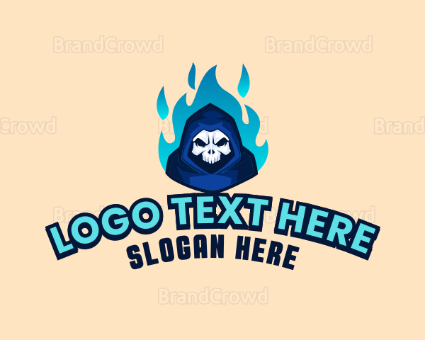 Flaming Skull Esports Logo