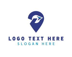 Tourist - Travel Agency GPS Pin logo design