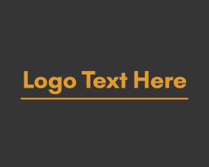 Financing - Simple Trademark Label logo design